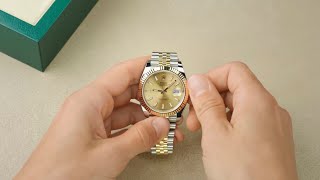 How to set your Rolex Datejust 41 [upl. by Fuller]