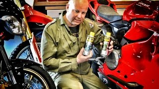 WD40 Motorcycle chain cleaner and lube review [upl. by Gal]