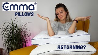 Emma Original Pillow amp Emma Cloud Pillow Review [upl. by Neelyt]