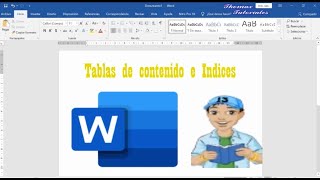 Microsoft Word  Tablas de contenido e indices [upl. by Neall]