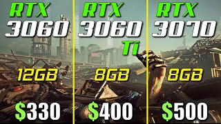 RTX 3060 vs RTX 3060 Ti vs RTX 3070 [upl. by Docia]