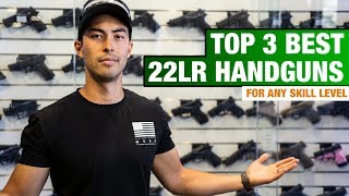 Top 3 BEST 22 LR Handguns [upl. by Nnazus]