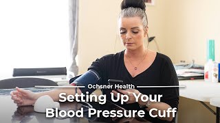 Setting Up Your Blood Pressure Cuff [upl. by Ellebyam]