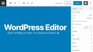 How to Use the WordPress Editor [upl. by Mueller]