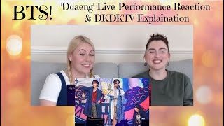 BTS Ddaeng Reaction amp DKDKTV Explanation Reaction [upl. by Sasnak661]