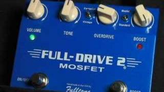 Fulltone Fulldrive 2 MOSFET  Part 2 Stratocaster [upl. by Fakieh150]