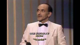 Ben Kingsley Wins Best Actor 1983 Oscars [upl. by Einittirb242]