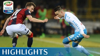 Bologna  Napoli 17  Highlights  Giornata 23  Serie A TIM 201617 [upl. by Adnawak]