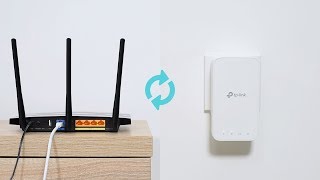 TPLink AC1200 WiFi Range Extender RE300 Quick Setup WPS [upl. by Dhiren]