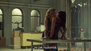 8 CZ Orphan Black Cophine scenes Cosima amp Delphine 2 season  CZ subt [upl. by Strang918]