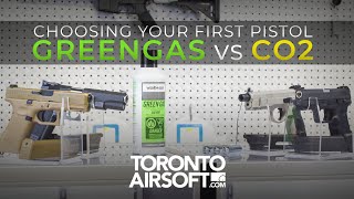 Choosing your first gas pistol Green gas vs CO2  TorontoAirsoftcom [upl. by Caravette]