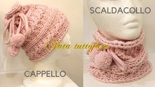 TUTORIA cappello eo scaldacollolafatatuttofare [upl. by Aliuqa817]