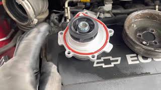 2015 Chevrolet Sonic 18L Replaced water pump [upl. by Lucinda559]