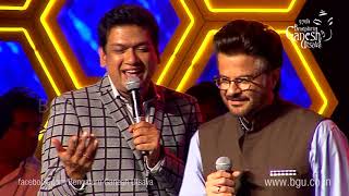 NAGUVA NAYANA  Anil Kapoor in Conversation with Vijay Prakash  57th Bengaluru Ganesh Utsava 2019 [upl. by Hgiellek262]