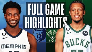 GRIZZLIES at BUCKS  FULL GAME HIGHLIGHTS  April 7 2023 [upl. by Batholomew82]