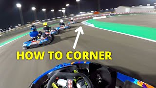 CORNERING in Karting tutorial [upl. by Ylecara]