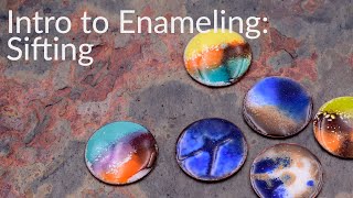 Intro to Enameling  Sifting [upl. by Allebram]