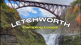 Letchworth State Park Camping Loop Tour [upl. by Kelsi]