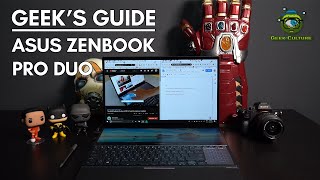 ASUS ZenBook Pro Duo Tips amp Features  Geeks Guide [upl. by Tebasile643]