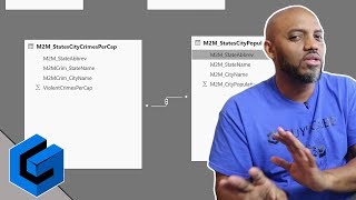 Looking at Power BI Many to Many [upl. by Jewell]