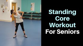 Standing Ab Workout For Seniors [upl. by Amandi]