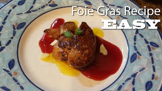 How to make Foie Gras  Foie Gras recipe  Recette Foie Gras [upl. by Iatnohs]