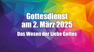 Gottesdienst am 02032025 [upl. by Nolyat]