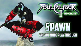 Soul Calibur 2 HD  Spawn Arcade Mode Playthrough [upl. by Rimas550]