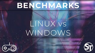 Linux vs Windows  Gaming Benchmarks [upl. by Hsirrap]