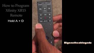 How to REprogram Xfinity Remote to cable boxTHE RESET [upl. by Rahman]