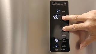 LG Refrigerator  How to activate Demo mode on a Bottom Freezer model [upl. by Annyrb61]