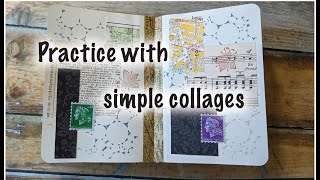 Simple collage practice ⭐️ Collage for beginners [upl. by Ram493]