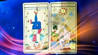 EL COLGADO y TODOS los ARCANOS MAYORESCOMBINACIONES TAROT [upl. by Grenier]