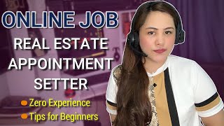 How to Become Real Estate Appointment Setter and How To Apply  HOMEBASED JOB PH [upl. by Hennie]