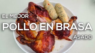 Receta del Mejor Pollo en Brasa  Asado  Mojo de Ajo y Bollitos Aliñados  Cesar Gonzalez Cocinero [upl. by Christophe]