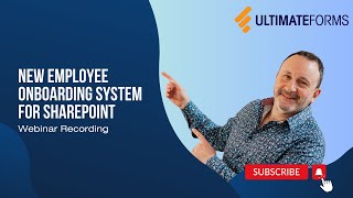 New Employee Onboarding System for SharePoint [upl. by Leirda72]