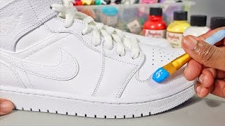 How To Paint Jordans For Beginners 🎨👟 EASY [upl. by Porush]