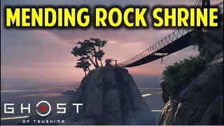 How to Reach the Mending Rock Shrine  Izuhara Shinto Shrine  Ghost of Tsushima [upl. by Kalil]