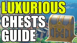 All Luxurious Chests Locations Guide Monstadt  GENSHIN IMPACT [upl. by Chuck]