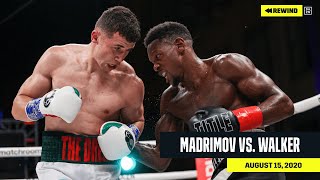 FULL FIGHT  Israil Madrimov vs Eric Walker DAZN REWIND [upl. by Leschen416]