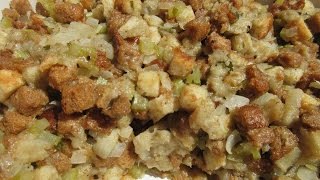 THANKSGIVING DAY STUFFING  How to make STUFFING  DRESSING Recipe [upl. by Quartus538]