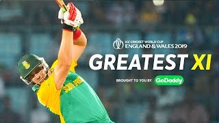 Jacques Kallis Chooses His GoDaddy Greatest XI  ICC Cricket World Cup 2019 [upl. by Oznol]