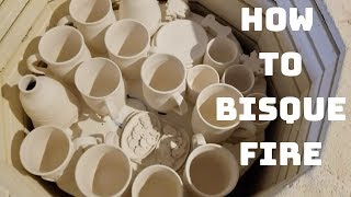 How To Bisque Fire A Manual Kiln [upl. by Kcirednek940]