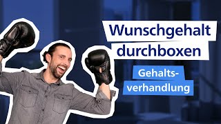 GEHALTSVERHANDLUNG 5 Punkte zum Wunschgehalt 🚀 [upl. by Rayham317]