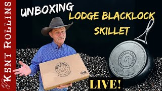 Unboxing the Lodge Blacklock Cast Iron Skillet [upl. by Asiela]