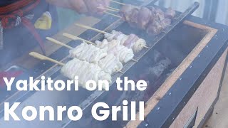 How to make Yakitori on a Konro Grill with Binchotan  Unboxing Review with Yakitori amp Wagyu Skewers [upl. by Nillok]