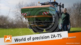 Precision TODAY Mounted spreader ZATS  AMAZONE [upl. by Hsima689]