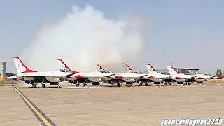 2022 USAF Thunderbirds Holloman AFB Air Show [upl. by Fonville665]