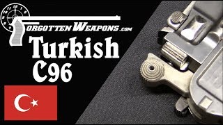 Turkish Conehammer quotBroomhandlequot C96 Mauser [upl. by Sirref822]