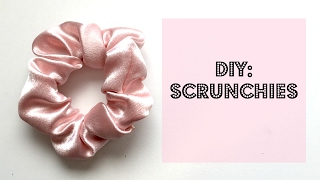 DIY Scrunchies [upl. by Nygem]